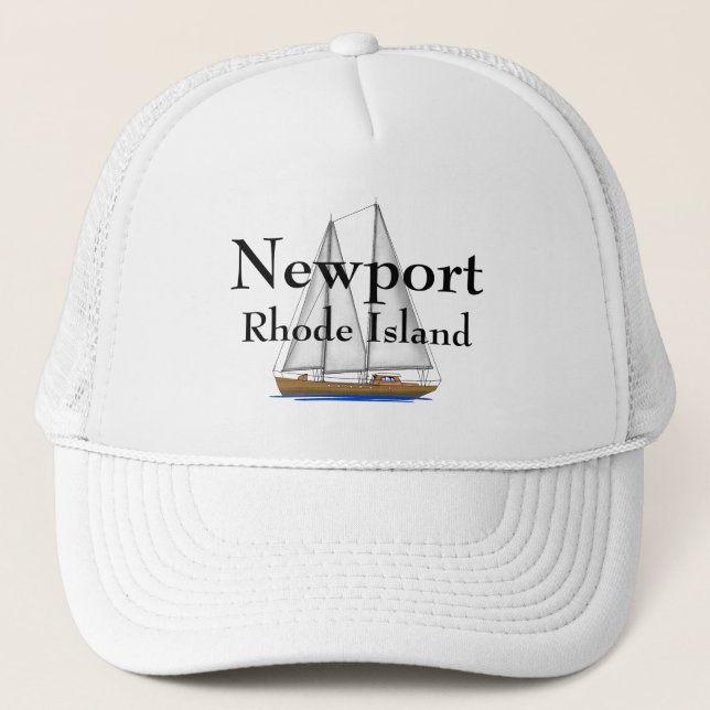 Boné Newport Rhode - ilha (Frente)