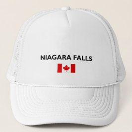 Boné Niagara Falls Canadá Bandeira Canadense Cor-Clara