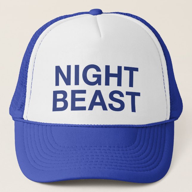 Boné NIGHT BEAST Slogan Hit (Frente)