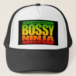 Boné NINJA BOSSY - Um guerreiro atlético dominante do