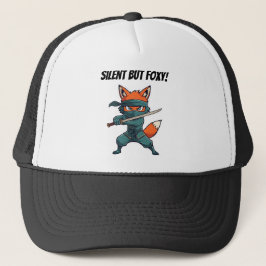 Boné Ninja Fox Baseball Cap – Cute Martial Arts Fox Hat