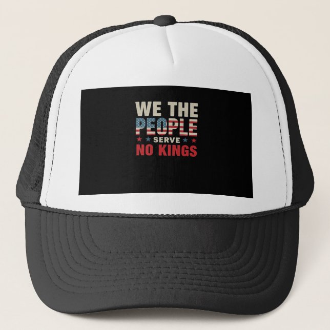 Boné No Kings In America We The People Classic (Frente)