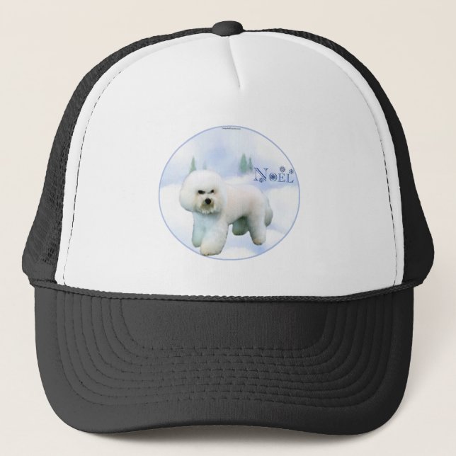 Boné Noel Bichon Frise (Frente)