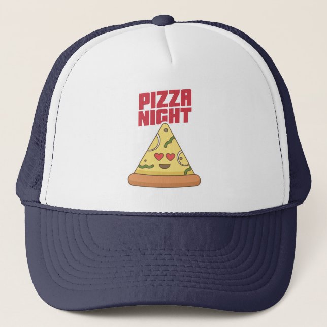 Boné Noite de Pizza (Frente)