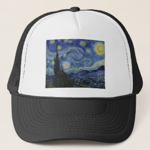 Boné Noite Estrelada de Van Gogh