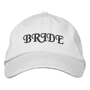Boné Noiva Chic preto e branco fofo