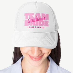 Boné Noiva da Equipe Damas de Honra Festa de Casamento 