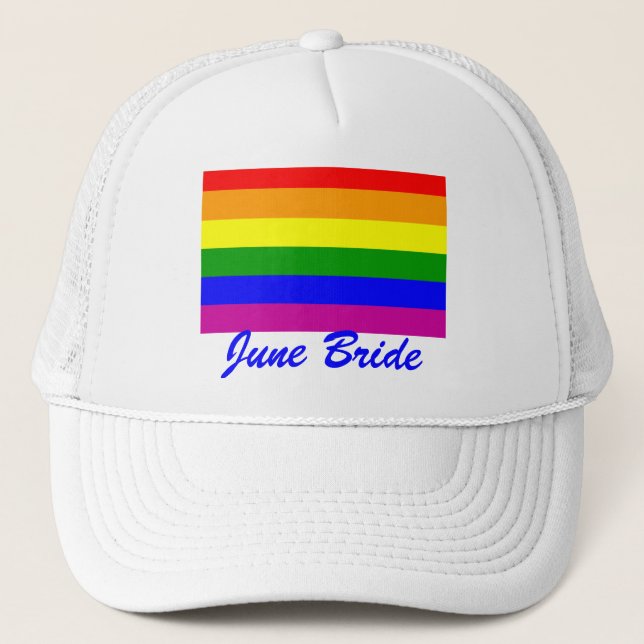 Boné Noiva de junho/Orgulho gay (Frente)
