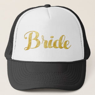 Boné Noiva Dourado