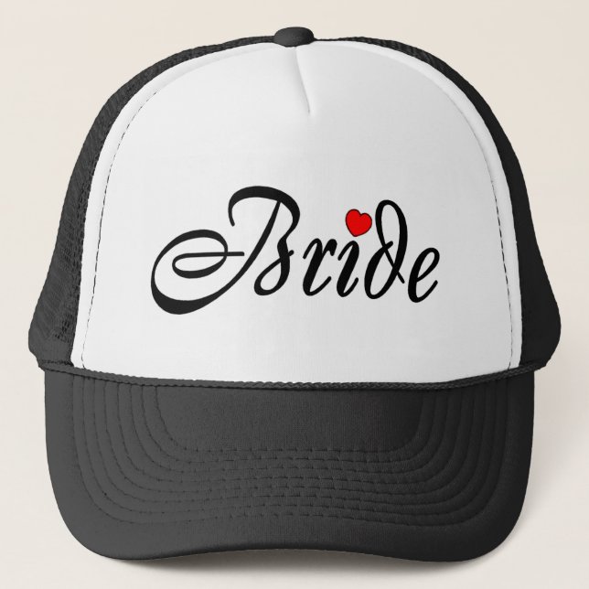 Boné Noiva (roteiro Hrt vermelho) (Frente)