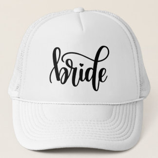 Boné Noiva Script Preto