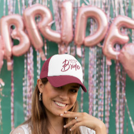 Boné Noiva Texto Personalizado