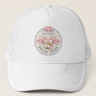 Boné Noiva Tribo floral personalizado