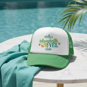 Boné Noiva Tropical Margarita Véu