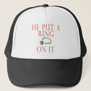 Boné Noivado Noiva Hat