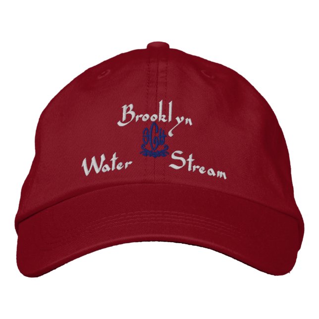 Boné Nome Brooklyn Com Inglês Significado Vermelho (Frente)