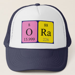 Boné Nome da mesa periódica Ora que