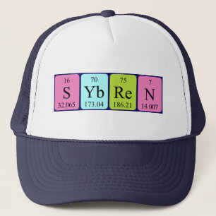 Boné Nome da mesa periódica Sybren que