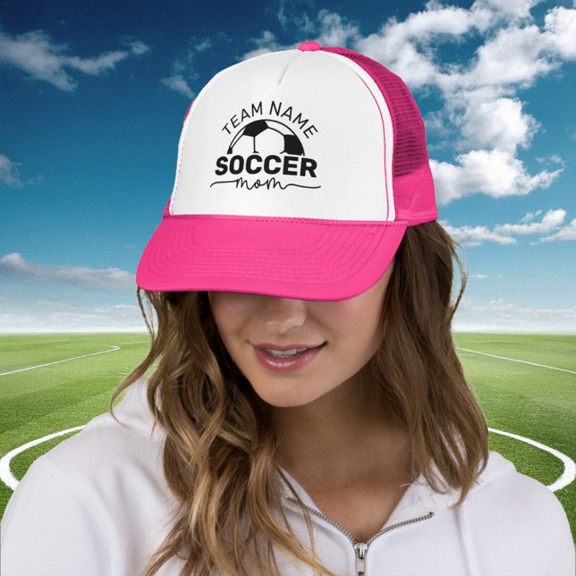 Boné Nome de Equipe de Futebol da Mamãe Personalizado R (Criador carregado)