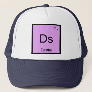 Boné Nome Destini Química Elemento Tabela Periódica