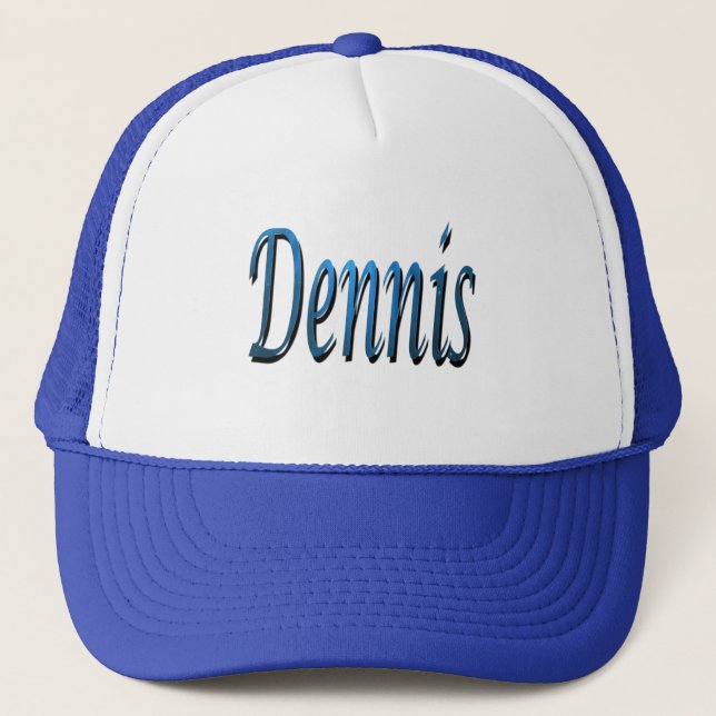 Boné Nome do Dennis Nomes dos logotipos (Frente)