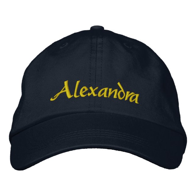 Boné Nome ou Texto Personalizado  (Frente)