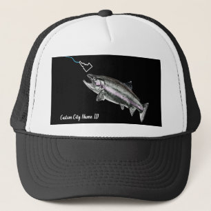 BONÉ NOME PERSONALIZADO DA CIDADE CHUMBO AQUI PESCADO P