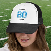 Nome Personalizado da Equipe Esportiva Azul, Númer