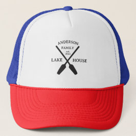 Boné Nome Personalizado da Família Lake House