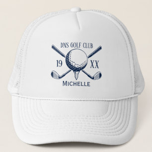 Boné Nome Personalizado de Clube de Golfe Clássico