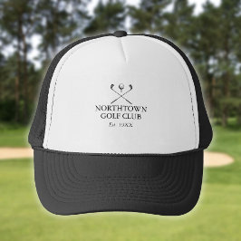 Boné Nome Personalizado do Clube de Golfe Clássico