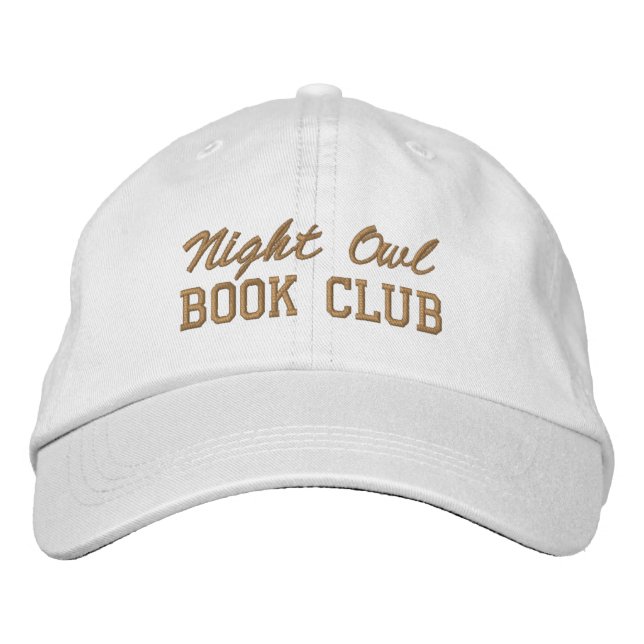 Boné Nome Personalizado do Clube do Livro (Frente)