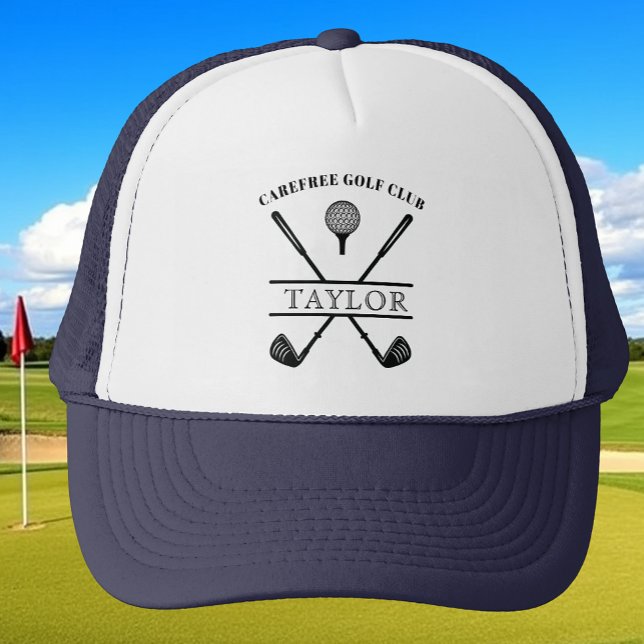 Boné Nome Personalizado do Clube Golf (Criador carregado)