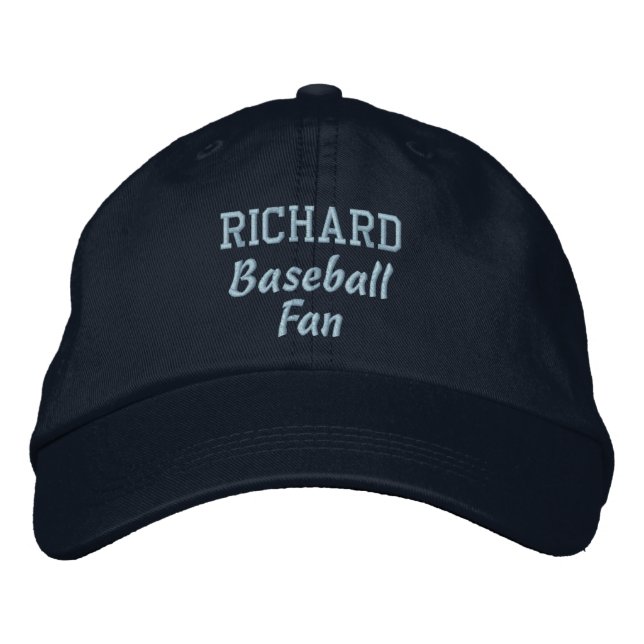 Boné Nome Personalizado do Ventilador de Baseball Prese (Frente)