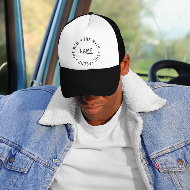 Boné Nome Personalizado O Homem O Mito A Legenda (Criador carregado)