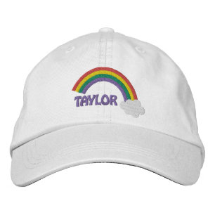 Boné Nome Personalizado Orgulho gay Rainbow
