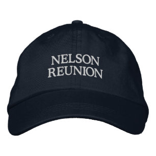 Boné Nome Personalizado Reunião de Família Monogramada