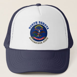BONÉ NORDKOTA ROUGHRIDER STATE FLAG TRUCKER HAT