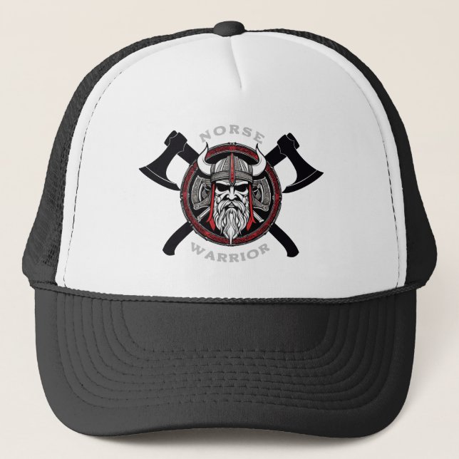 Boné Norse Warrior Trucker Hat (Frente)