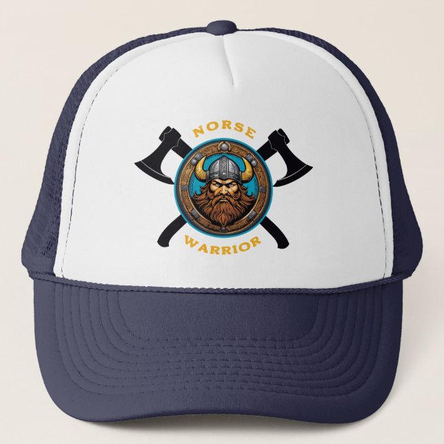 Boné Norse Warrior Trucker Hat (Frente)