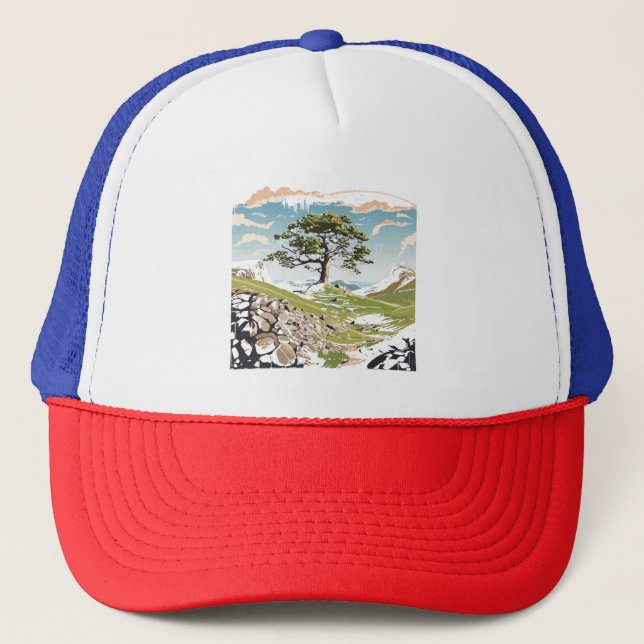 Boné Northumberland National Park Sycamore Gap Tree (Frente)