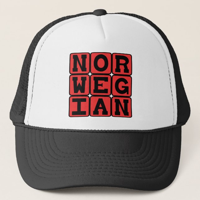 Boné Norueguês, Nacionalidade (Frente)