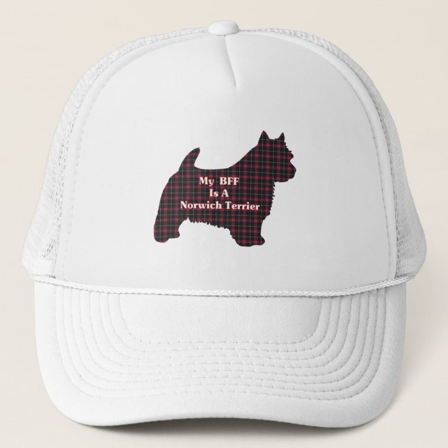 Boné Norwich Terrier BFF Hat (Frente)