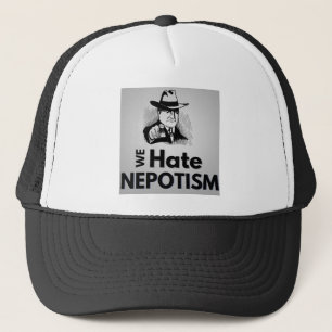 Boné Nós odiamos o nepotismo - Trucker Hat