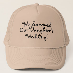 Boné Nós sobrevivemos a nossas filhas que Wedding