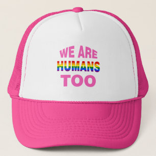 Boné Nós somos seres humanos demasiado