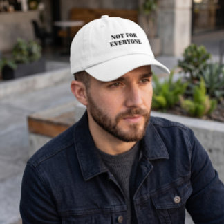 Boné Not For Everyone Cap | Boné Estético Minimali
