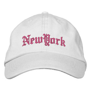 Boné Nova York bordada personalizada