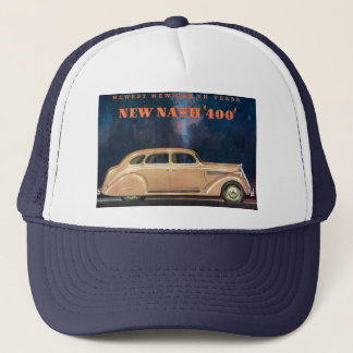 Boné novo do chapéu do camionista de Nash 400 da