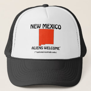 Boné Novo México - Alienígenas Bem-Vindos